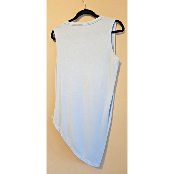 NWT Athleta Restore Tank Cloudlight Tunic Stretch Athleisure Asymmetric Hem Med - Picture 2 of 4
